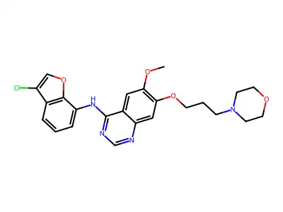 Benzofuran deriv. 13 structure