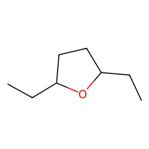 2,5-Diethyltetrahydrofuran structure
