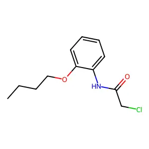 N-(2-Butoxyphenyl)-2-chloro-acetamide structure