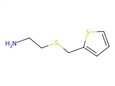 2-[(Thien-2-ylmethyl)thio]ethanamine structure