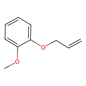 Benzene, 1-methoxy-2-(2-propen-1-yloxy)- structure