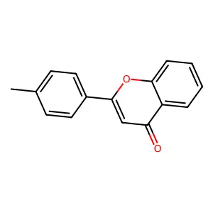 2-(4-Methylphenyl)chromen-4-one structure