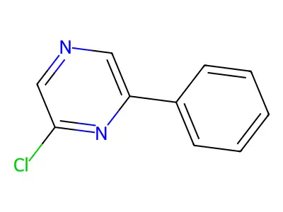 2-Chloro-6-phenylpyrazine structure