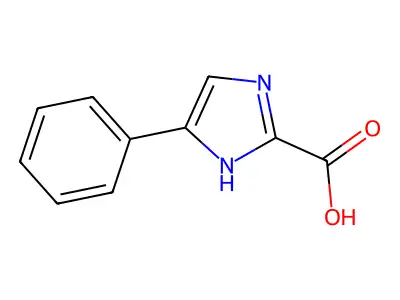 2-phenyl-1H-imidazole-4-carboxylic acid structure