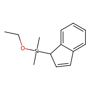 Silane, ethoxy-1H-inden-1-yldimethyl- structure