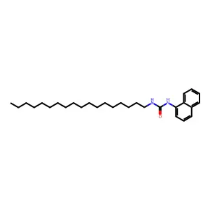 1-(1-Naphthyl)-3-octadecylurea structure