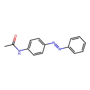4'-(Phenylazo)acetanilide structure