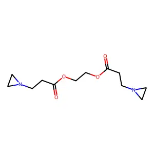 Ethylene 1-aziridinepropionate structure