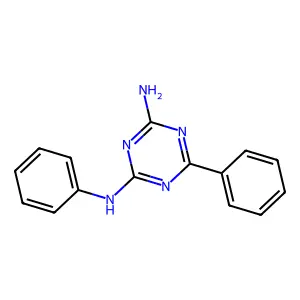 N2,6-diphenyl-1,3,5-triazine-2,4-diamine structure