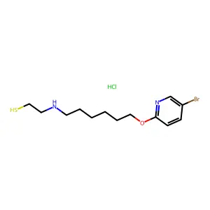 2,6-Dichloro-N-(1-(2-(1H-indol-3-yl)ethyl)-4-piperidinyl)benzamide hydrochloride structure