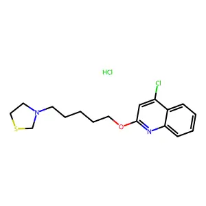 2-(Diethylamino)ethyl (3-methoxyphenyl)(phenyl)acetate structure
