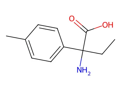 2-amino-2-(4-methylphenyl)butanoic Acid structure