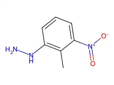 (2-Methyl-3-nitrophenyl)hydrazine structure
