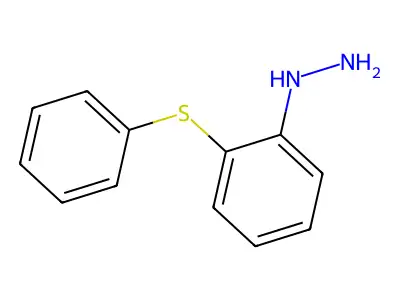 [2-(Phenylthio)phenyl]hydrazine structure