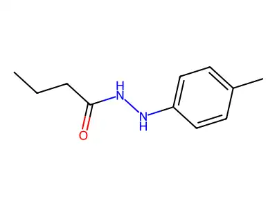N'-(4-methylphenyl)butanehydrazide structure