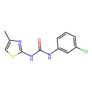 N-(3-Chlorophenyl)-N'-(4-methyl-1,3-thiazol-2-YL)urea structure