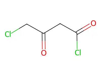 4-Chloro-3-oxobutyryl chloride structure