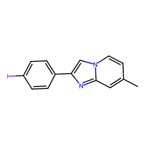 2-(4-Iodophenyl)-7-methylimidazo[1,2-a]pyridine structure