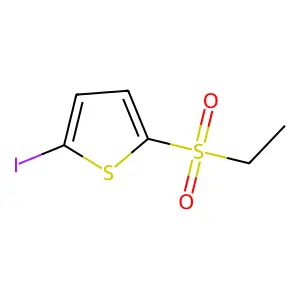 2-(Ethylsulfonyl)-5-iodothiophene structure