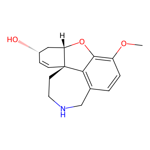 N-Desmethylgalantamine structure