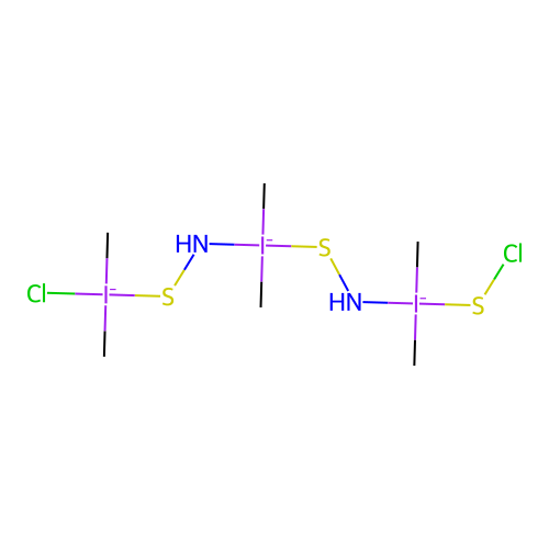 Silanediamine, N,N'-bis(chlorodimethylsilyl)-1,1-dimethyl- structure