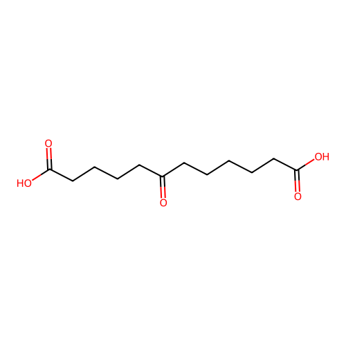 6-Oxododecanedioic acid structure