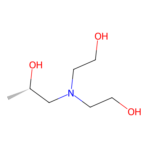 (S)-2,2'-((2-Hydroxypropyl)azanediyl)diethanol structure