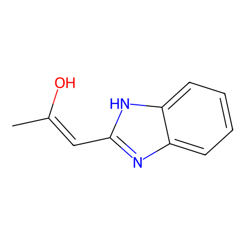 2-Propanone, 1-(1,3-dihydro-2H-benzimidazol-2-ylidene)- structure