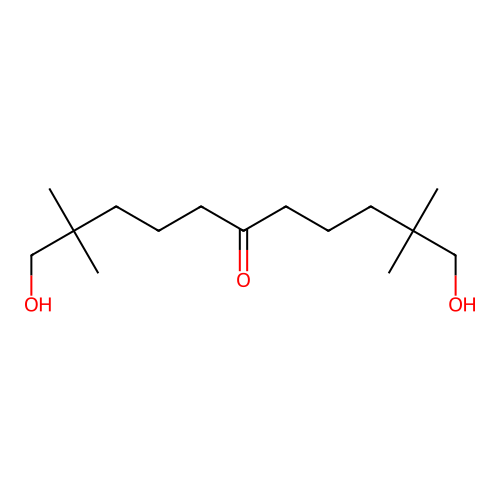 6-Undecanone, 1,11-dihydroxy-2,2,10,10-tetramethyl- structure