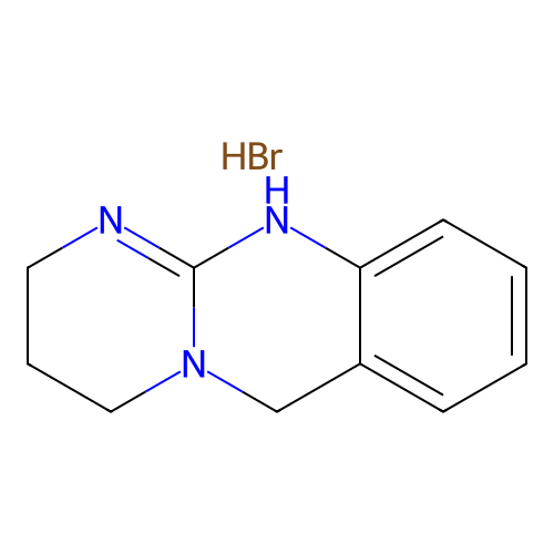 1,2,3,4-Tetrahydropyrimido(1,2-c)quinazoline structure