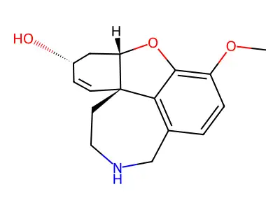 Epinorgalanthamine structure