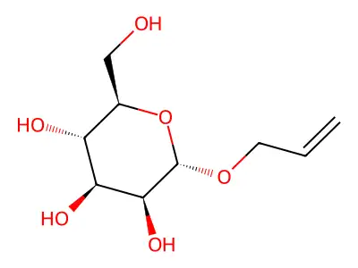 2-(Hydroxymethyl)-6-prop-2-enoxyoxane-3,4,5-triol structure