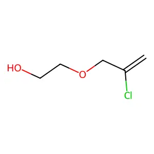 2-[(2-Chloroprop-2-en-1-yl)oxy]ethanol structure
