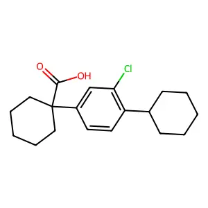 3-Pyridinecarboxylic acid, 2-(2,3-dimethylphenoxy)-, methyl ester structure