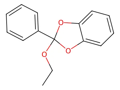 2-Ethoxy-2-phenyl-1,3-benzodioxole structure