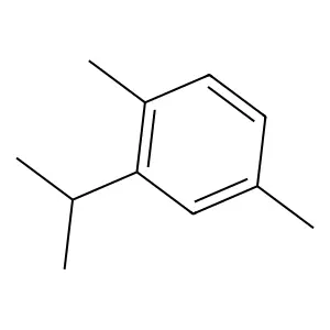 1,4-Dimethyl-2-(1-methylethyl)benzene structure