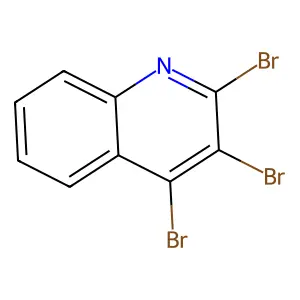 2,3,4-Tribromoquinoline structure