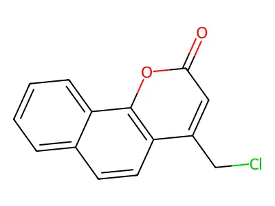 4-(chloromethyl)-2H-benzo[h]chromen-2-one structure