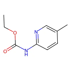 2-Pyridinecarbamic acid, 5-methyl-, ethyl ester structure