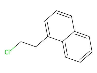 1-(2-Chloroethyl)naphthalene structure