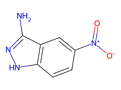 3-Amino-5-nitroindazole structure