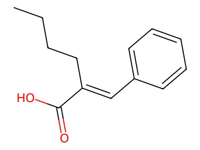 丁基肉桂酸 structure