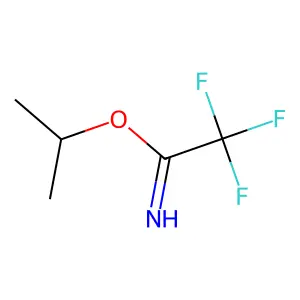 Propan-2-yl(1z)-2,2,2-trifluoroethanimidoate structure