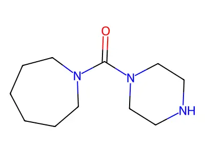 Azepan-1-yl-piperazin-1-yl-methanone structure