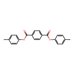 Bis(4-methylphenyl) benzene-1,4-dicarboxylate structure