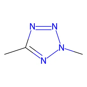 2H-tetrazole, 2,5-dimethyl- structure