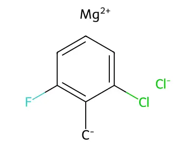 2-Chloro-6-fluorobenzylmagnesium chloride structure