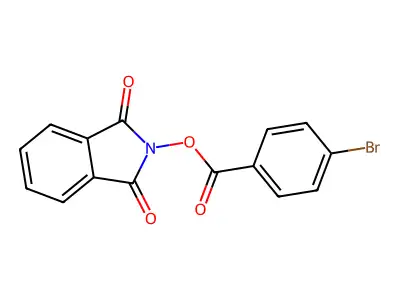 1,3-Dihydro-1,3-dioxo-2H-isoindol-2-yl 4-bromobenzoate structure