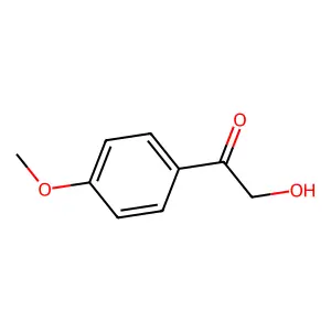 2-Hydroxy-1-(4-methoxyphenyl)ethanone structure