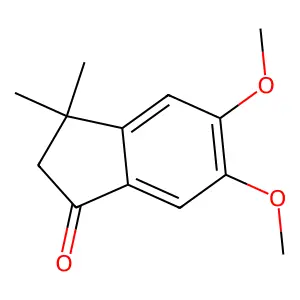 z1-Indanone, 5,6-dimethoxy-3,3-dimethyl- structure